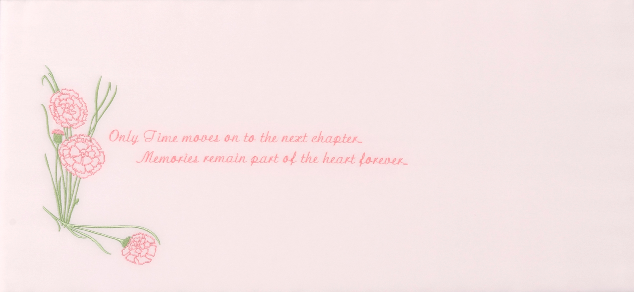 Carnation with Verse